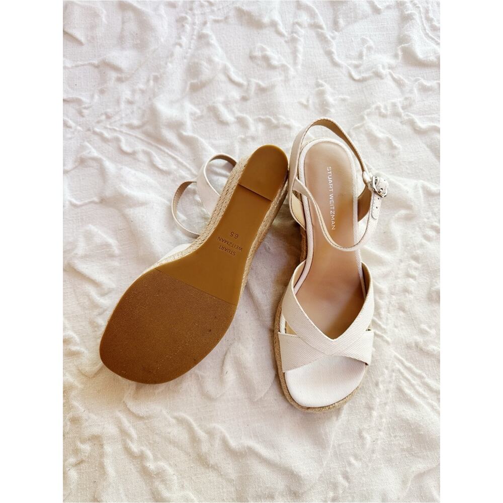 Stuart Weitzman Miami
Espadrille Sandal Size 6.5 New - Picture 7 of 10